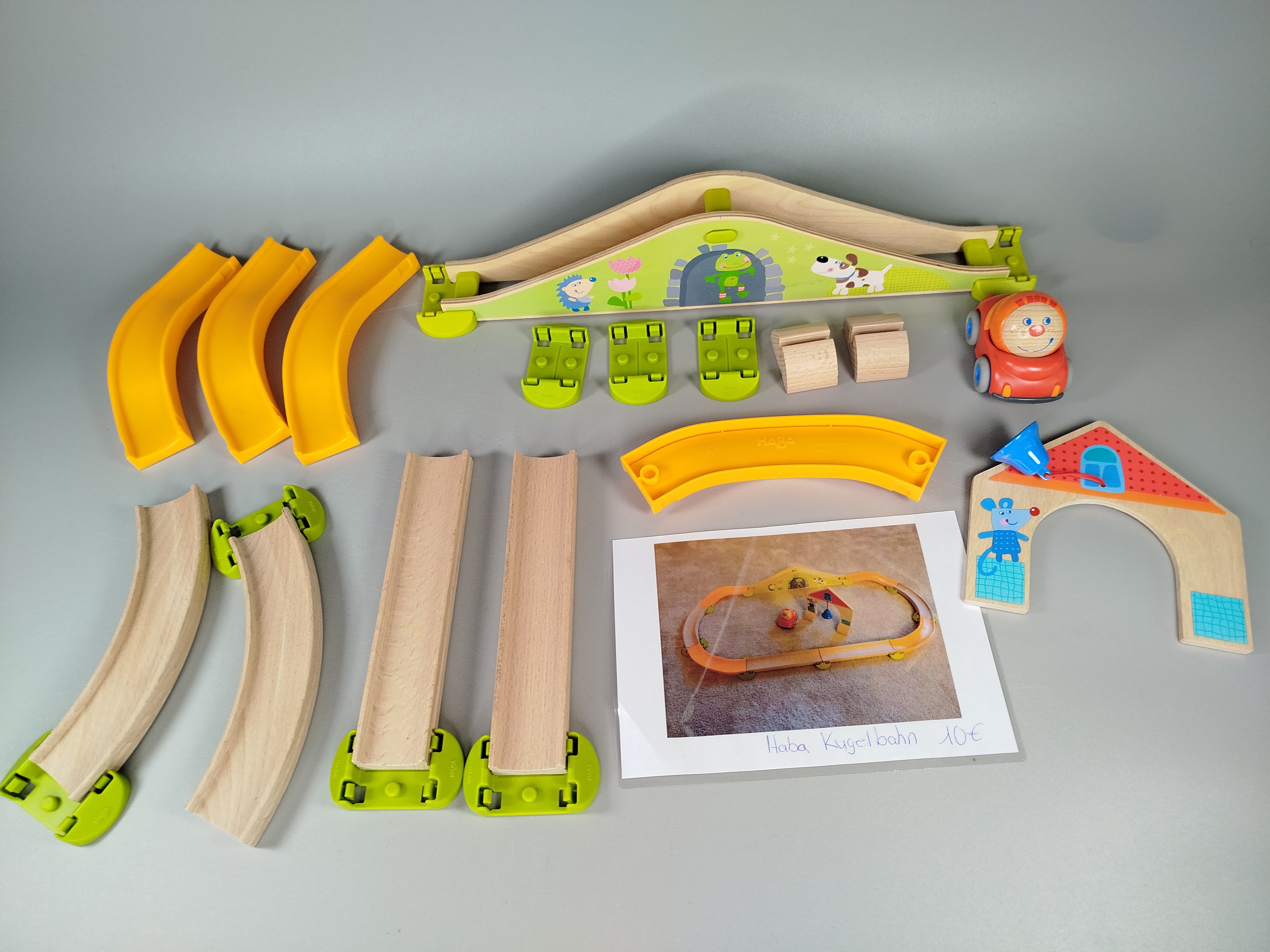 Baukasten Bundle - Haba Kugelbahn & Eichhorn Constructor